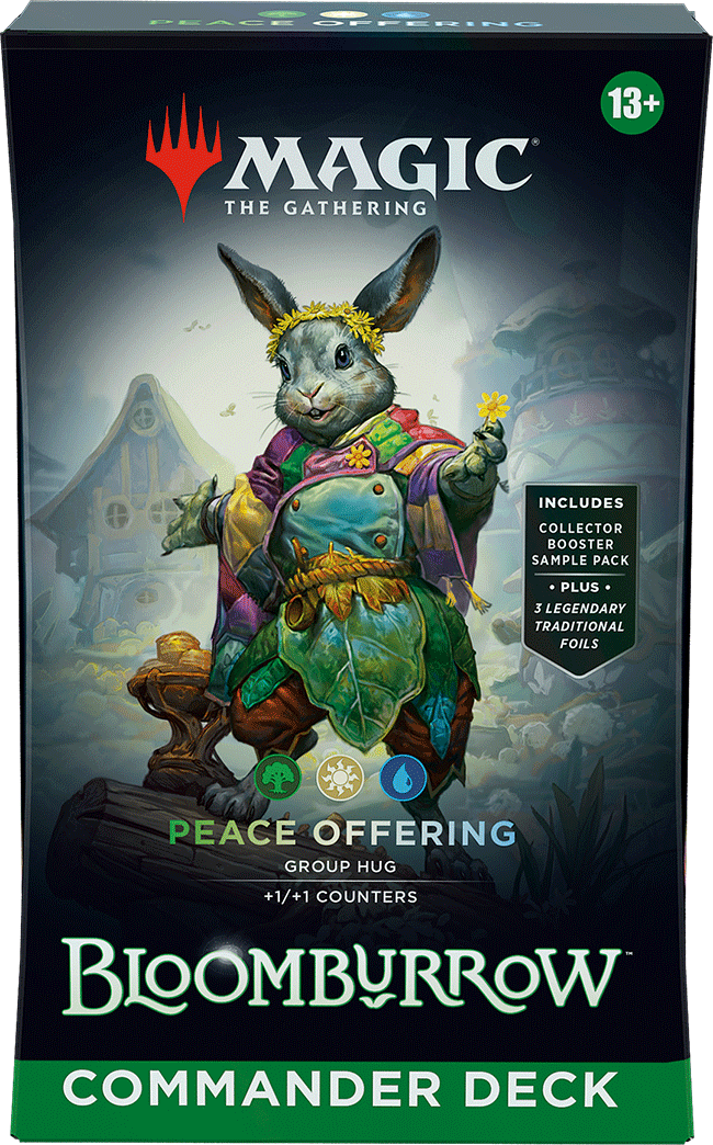 Magic: The Gathering Bloomburrow Commander Deck Peace Offering official product image